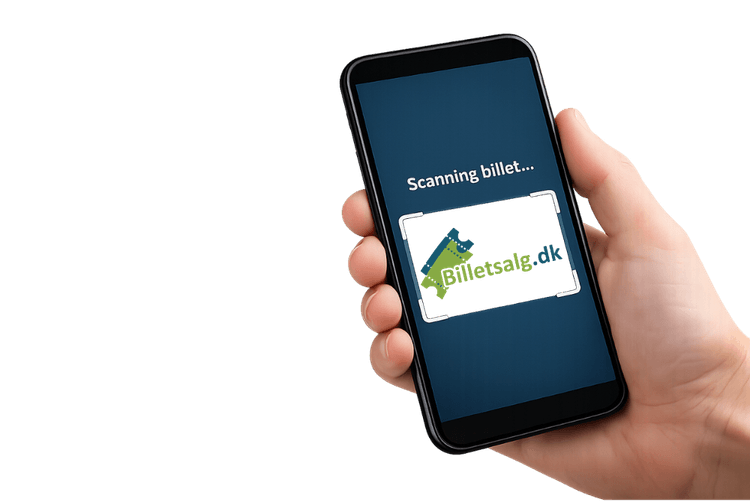 Billetscanning på telefon